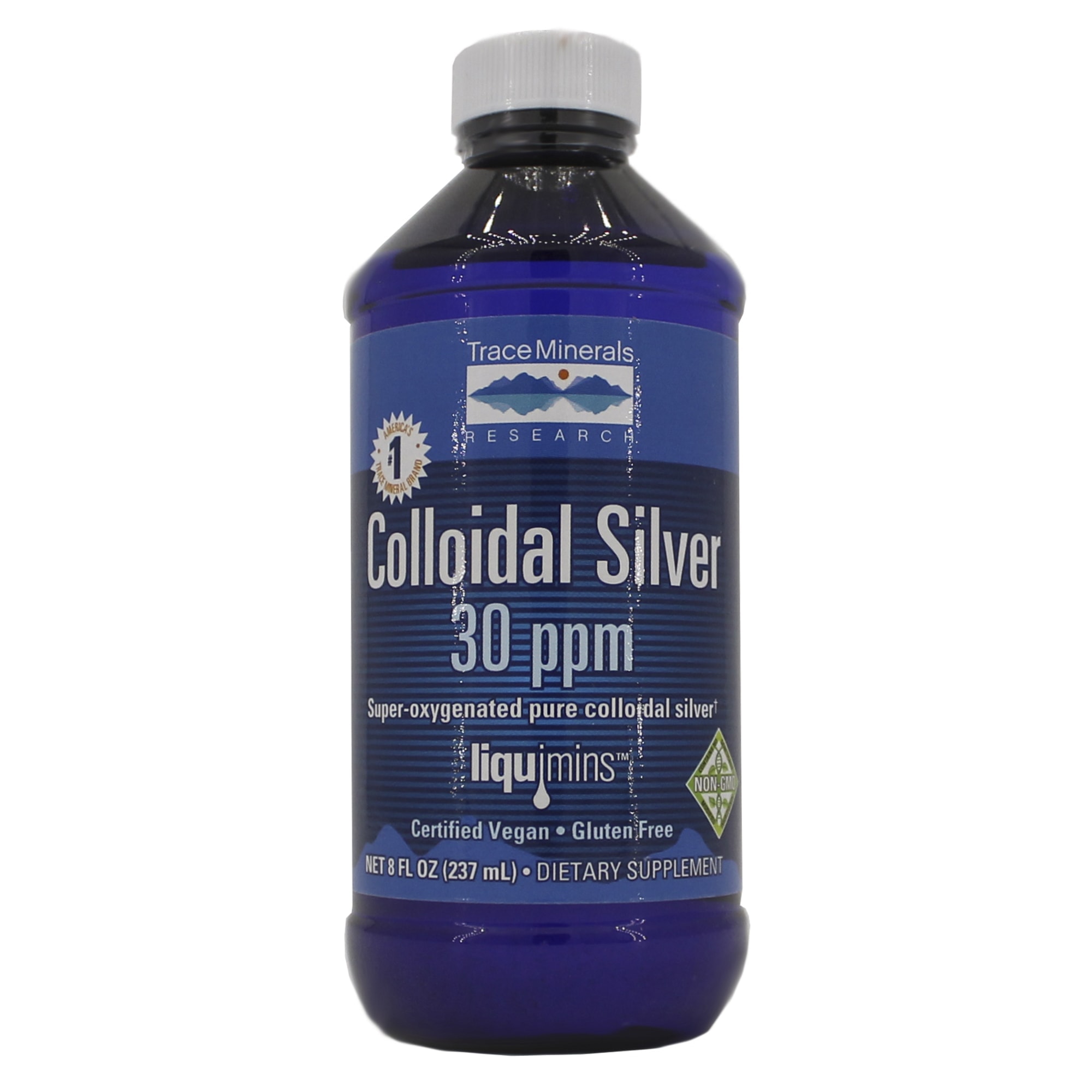 Colloidal Silver 30PPM - 8 ounces - Spectrum Supplements