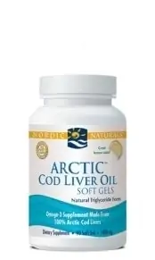 Arctic Cod Liver Oil Capsules - Lemon - 90 capsules