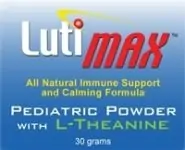 LutiMax Pediatric Powder with L-Theanine - 30 grams