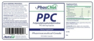 PhosChol 900mg -- Softgel Capsules - 100 capsules - INGREDIENTS
