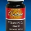 Vitamin D 1000 IU - 100 Gelcaps
