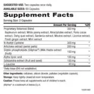 Liver Essence - 30 capsules - ingredients
