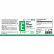 Alternative view of Unique E Tocotrienols - 90 softgels