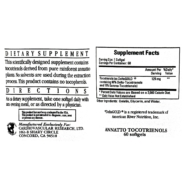 Alternative view of Annatto Tocotrienols 125mg - 60 softgels