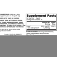 Alternative view of Folate 5mg - 30 capsules