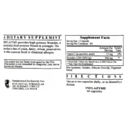 Alternative view of Inflazyme 500mg - 60 capsules