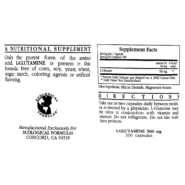 Alternative view of L-Glutamine - 100 capsules