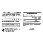 Alternative view of Lutein 20mg - 60 softgels