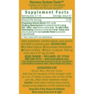 Alternative view of Nervous System Tonic 1oz - 1 ounce