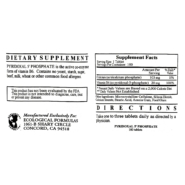 Alternative view of Pyridoxal 5' Phosphate - 100 tablets