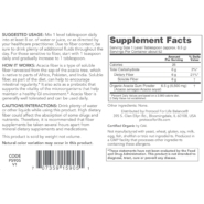 Alternative view of Acacia Fiber Powder Organic - 12 ounces