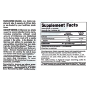 D-Mannose 500mg - 90 capsules - Image 2