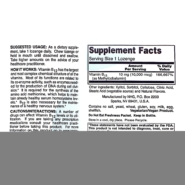 Alternative view of Methyl B12 10,000mcg - 60 lozenges