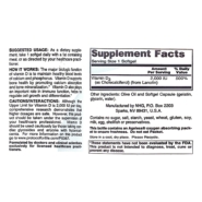 Alternative view of Vitamin D3 2,000IU - 120 softgels