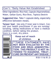 Alternative view of MicroBiome-18 - 30 capsules