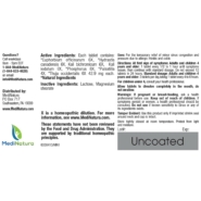 Alternative view of BHI Sinus - 100 tablets
