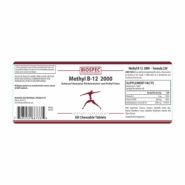 Alternative view of Methyl B-12 2000 - 60 tablets