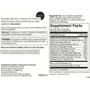 Alternative view of Multi-Mineral Complex with D - 120 capsules