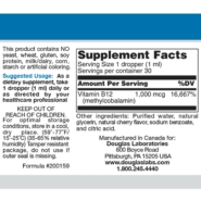 Alternative view of Liquid B12 - 30 milliliters