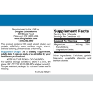 Alternative view of Magnesium Oxide - 100 capsules