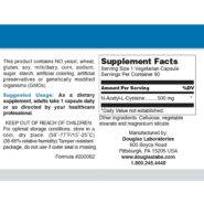 Alternative view of N-Acetyl-L-Cysteine 500mg - 90 capsules