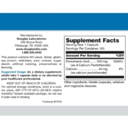 Alternative view of Pantothenic Acid 500mg - 100 capsules