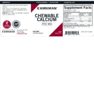 Calcium 250 mg w/Vitamin D-3 Chewable Tablets 120 ct - Image 3