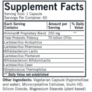 Alternative view of Super Pro-Bio™ 75 Billion Capsules - Bio-Max Series - Hypo 60 ct