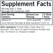 Alternative view of Mycellized Vitamin A Liquid - 30 ml / 1 fl oz