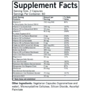 Children's Multi-Vitamin/Mineral w/5-MTHF - 120 capsules - Image 2