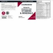 Prenatal Advanced Care Vitamins & Minerals - Hypoallergenic - 120 caps - Image 3