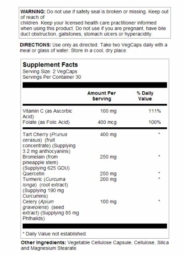 Alternative view of Total Cleanse Uric Acid - 60 vegcaps