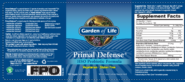 Primal Defense 180 caplets - Image 3