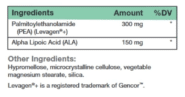Alternative view of Nerve Eze, 60 capsules
