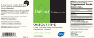 Alternative view of Omega 3 HP-D - 120 softgels