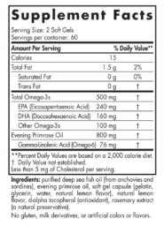 Omega Woman - Lemon - 120 capsules - Image 3