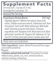Alternative view of Biocidin®TS - Daily Herbal Throat Spray - 30ml