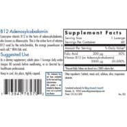 Alternative view of B12 Adenosylcobalamin 3,000mcg - 60 lozenges