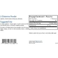 Alternative view of L-Glutamine Powder - 200 grams