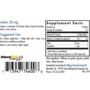 Alternative view of Lutein 20mg - 60 softgels