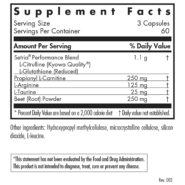 Alternative view of NO Inducers Nitric Oxide Support - 180 capsules