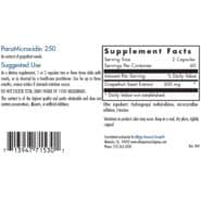 Alternative view of ParaMicrocidin 250mg - 120 capsules