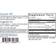 Alternative view of Quercetin 300 - 60 capsules
