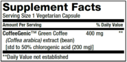 Alternative view of CoffeeGenic 400 mg - 90 vcaps