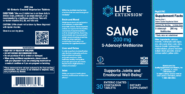 SAMe (S-Adenosyl-Methionine) 200mg 30 ct - Image 3