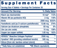 Alternative view of Hair, Skin & Nails Collagen - 120 tablets