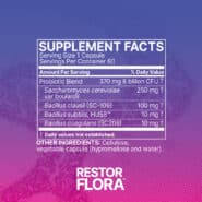 RestorFlora 60 capsules - Image 2