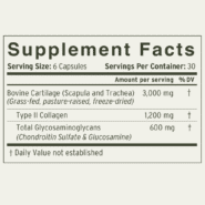 Cartilage Collagen - 180 capsules - Image 2