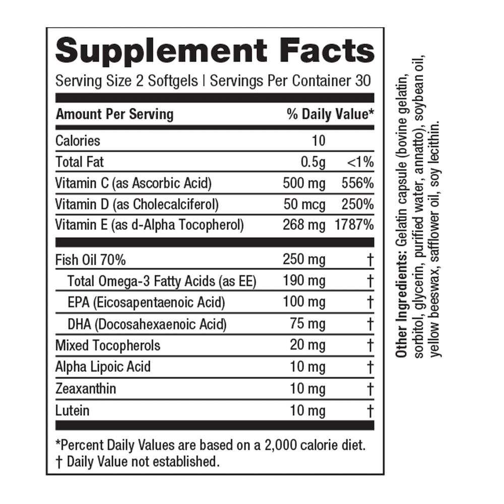 Macular Health - 60 Softgels - Image 2