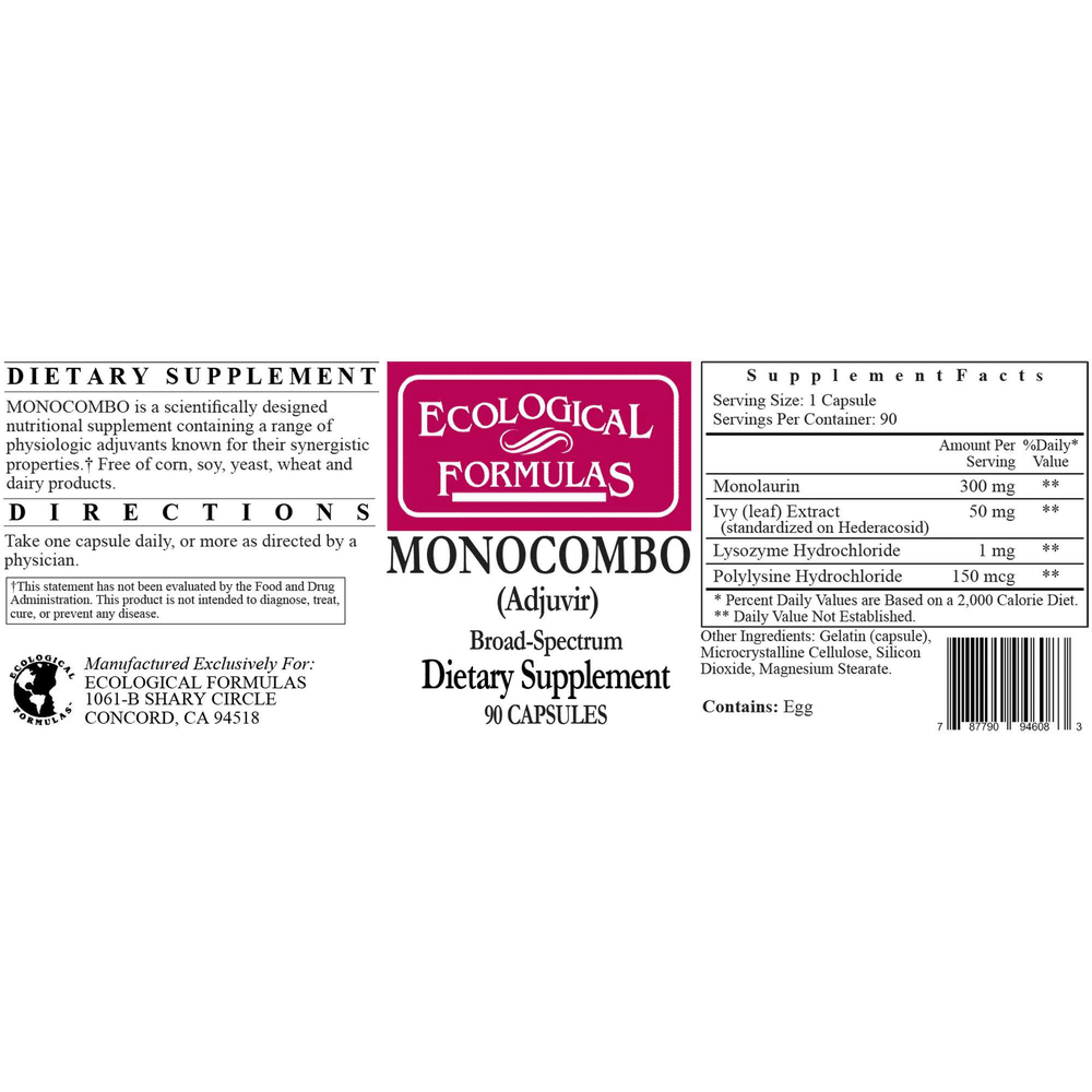 MONOCOMBO - 90 capsules - Image 2